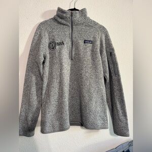 Patagonia zip up sweater